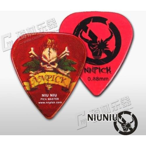 NNPICK by IM Cool Series NNPICK Skull Guitar Pick Plectrum Mediator Gauge 1.20mm/0.88mm