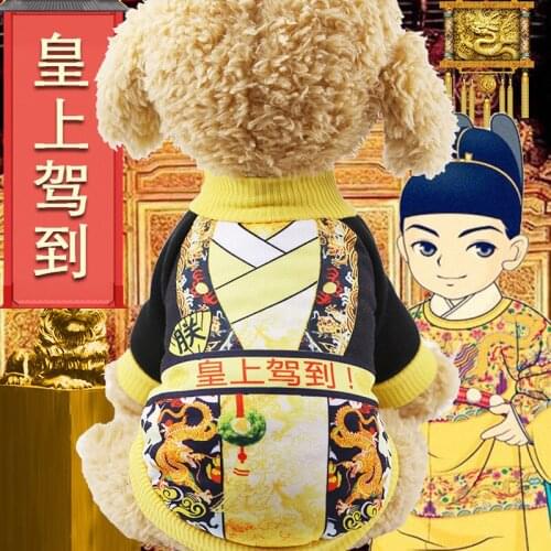 PUOUPUOU Fleece Warm Dog Clothes Cartoon Dogs Coat Winter Pet Clothes for Small Dogs Pets Clothing Lovely Puppy Outfit XS-XXL