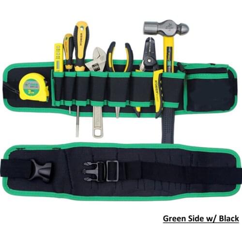 Adjustable belt tool bag waist bag small hammer pliers drive bracket storage hand repair tool organizer