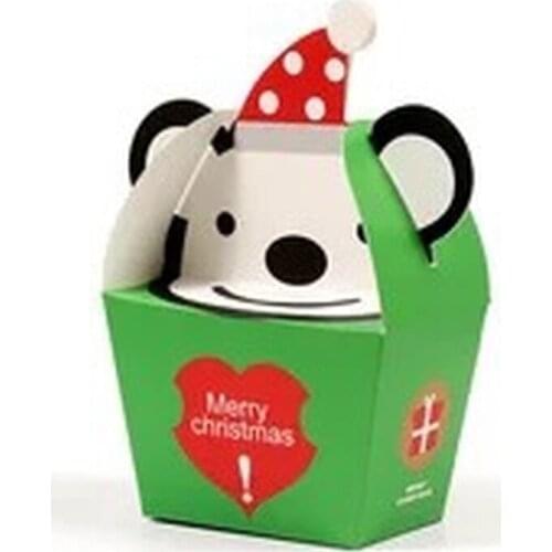 Christmas Gift Bag Wedding Banquet Candy Box Navidad Paper Christmas Bag Perfume Doll Candy Nougat Wedding Packaging Mystery Box