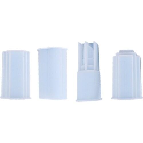 T8DE Candle Silicone Mould/Lipstick Plum Bossom Volume Epoxy Resin Mold for DIY Candle Making Handmade Crafts Home Decors