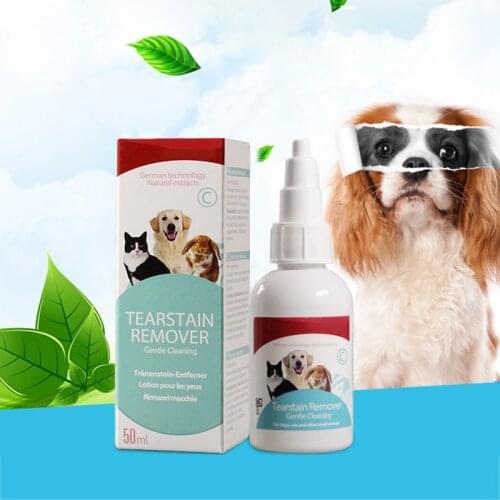 50ml Eye Cleaning Drops For Dogs And Cats Tear Eye Stain Remover For Eliminate Eye Dirt Anti-inflammatory Bactericidal Pets Care