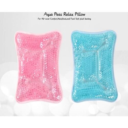 PVC Gel Beads Pack Cold & Hot Comfortable Soft Back Ease Aches Shoulder Neck Arm Head Cold Ice Therapy Wrap Care Body Dropship