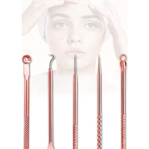 1pc Stainless Steel Acne Needl Blackhead Remover Deep Cleansing Pimple Tool Blackhead Eliminators Pimple Squeeze Skin Care Tool