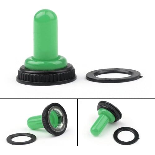 Areyourshop Auto Car Toggle Switch Boot 12mm Rubber Waterproof Cover Cap T700-1 New Arrival 1/4PCS Covers