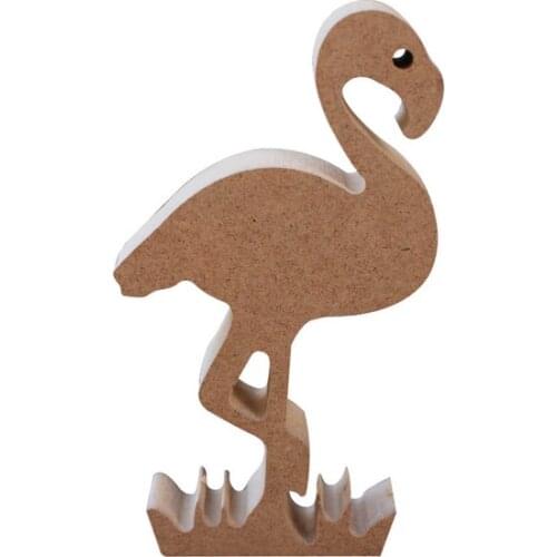 Wooden Flamingo CODE: F32 paintable decorative objects декоративные предметы под роспись
