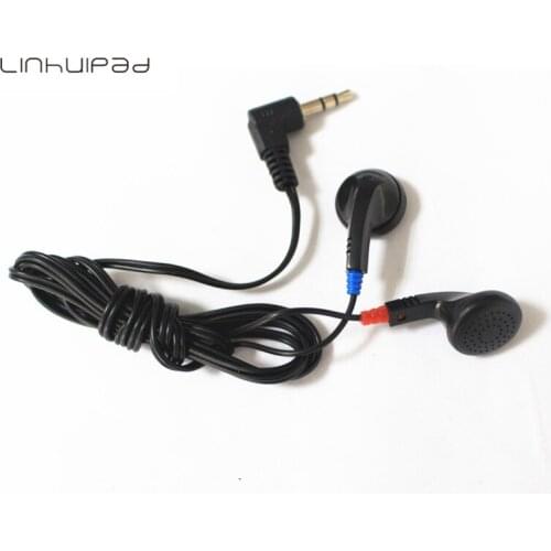 Linhuipad DE-05 Cheap earbuds airline disposable earphones for school ,hospital ,airlines 500pcs/lot