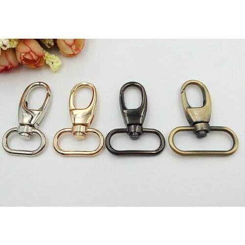 DIY handwork hardware bags Luggage Accessories snap hook clasp 2cm 2.6cm 3.2cm 3.8cm 10pcs/lot