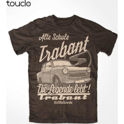 Trabant Die Legende T-Shirt Braun S51 Ddr Trabant Ostkult Weltkulturerbe P50Novelty for Printed Short Sleeve MenS Tops T Shirt