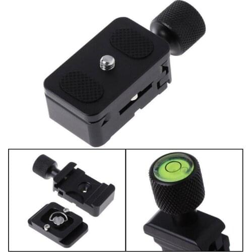 K30 1/4 Quick Release QR Plate Clamp Adapter Mount for Camera Tripod Ball Head Camera Photo Studio Accessories