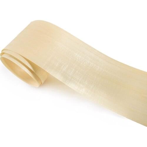 L:2.5Meters/pcs Width:18cm Thickness:0.2mm Natural Basswood Straight Grain Bark Veneer Furniture Door Products Decorative