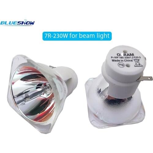 Hot Sales r7 230 beam 230w 7r 230w sharpy beam Light bulb moving beam buld 230 beam lamp 230 SIRIUS HRI230W For Stage lighting