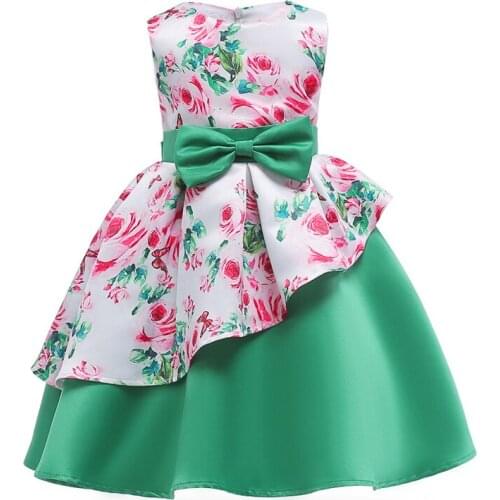 LZH Kids Dresses For Girls Evening Party Dress Children Wedding Dress Toddler Girls Christmas Princess Dress 4 5 6 7 8 9 10 Year