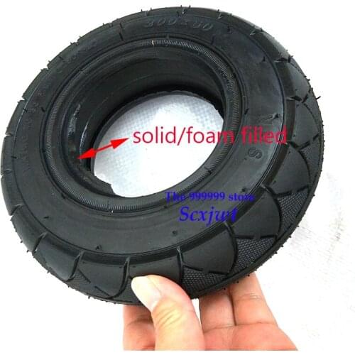 Mobility Scooter wheelchair tire 200 x 50 (8x2) solid/foam filled 200x50 for Razor E100 E125 E200 Scooter Vapo free shipping