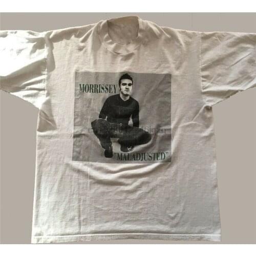 New Vintage Rare Morrissey The Smiths T-Shirt Size S-2Xl Reprint Gyms Fitness Tee Shirt