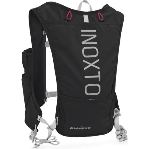 Trail Hydration Running Backpack Lightweight Vest Nylon Pack Bag Cycling Marathon Portable Ultralight Hiking 5L