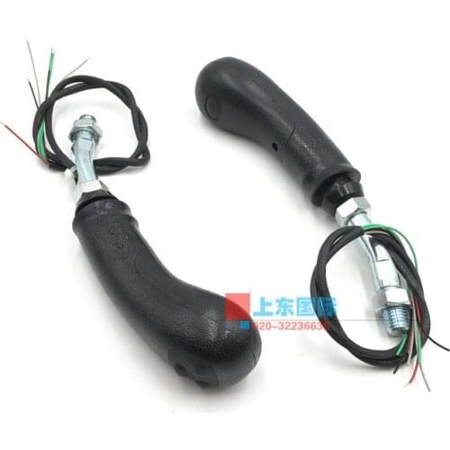 Excavator modern R225-7 control lever handle glue control lever push rod glue dust boot excavator accessories