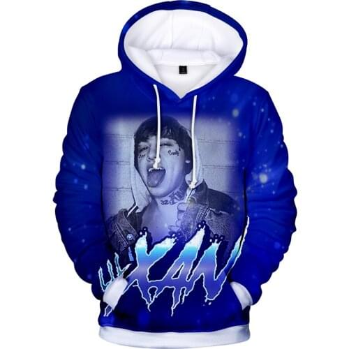 Lil Xan Xanarchy 3D Hoodies Men Women Aikooki New Fashion Casual Hip Hop Hoodie 3D Print Lil Xan Xanarchy Sweatshirt Top