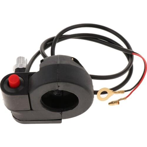 Universal motorcycle quad bike Handlebar Control Electric Starter switch start stop on off switch for 47cc 49cc Pocket Bike