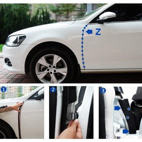 4M Car Door Weatherstrip Sealing Strip Sound insulation seal for hyundai solaris lada granta vw polo mazda opel astra h bmw e39