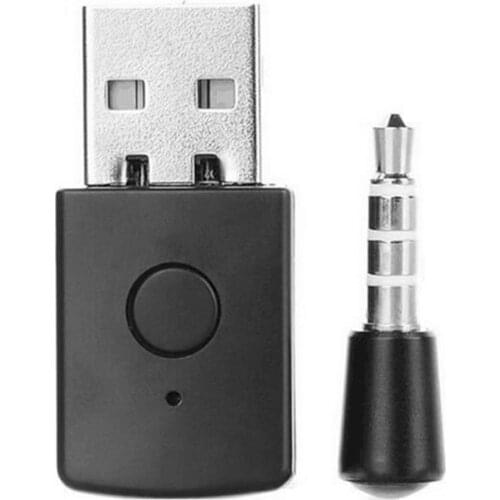 USB Bluetooth Adapters BT 4.0 USB Wireless Audio Adapter Headset Dongles Earphone Receiver Transmitter for PS4 PS5 Controller