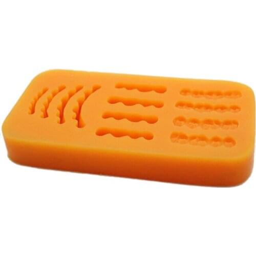 1 Pcs Wax Figure Film Model Base Laboratory Denture Laboratory Wax Tooth Silicone Model Inverted Mold