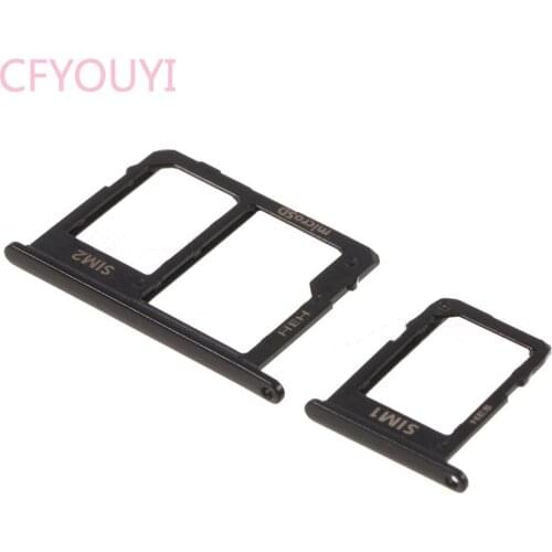 10pcs/lot Nano SIM SD Card Tray Holders Replace Part for Samsung Galaxy J6 (2018) J600
