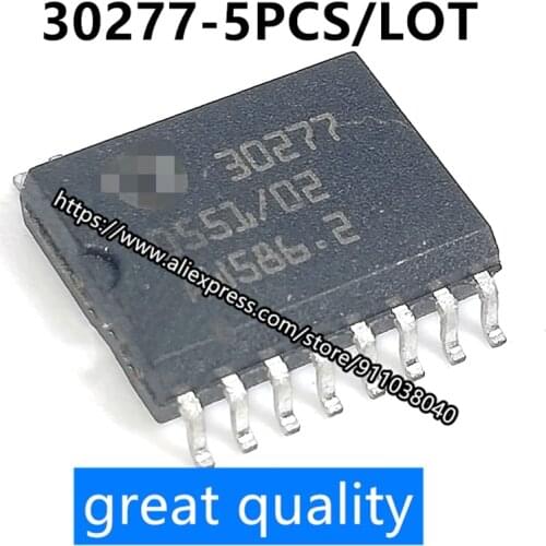 5PCS/LOT 30277 car computer board vulnerable commonly used chip SOP patch 16 feet spot quality assurance
