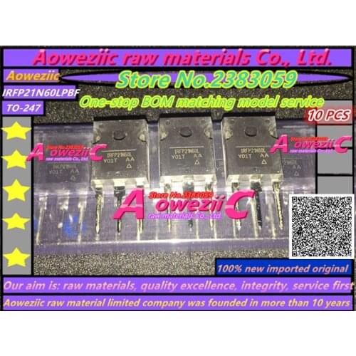 Aoweziic 100% new imported original IRFP21N60LPBF IRFP21N60L TO-247 FET 21A 600V