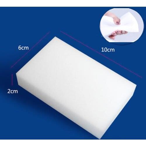 White Multi-functional Melamine Sponge Eraser Home Kitchen Magic Cleaner Office Bathroom Cleaning Sponge Dish Washing Rag Cloth
