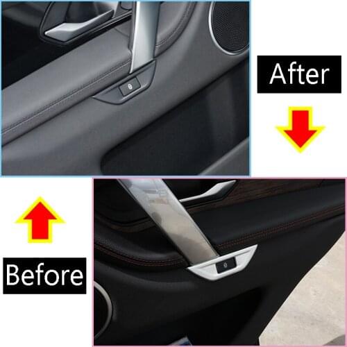 For Land Rover Discovery Sport 2020 ABS chrome-plated Carbon Fiber seat memory button frame trim auto accessories order