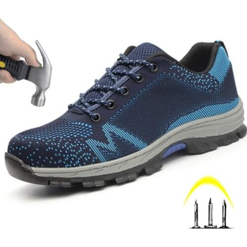 Outdoor Deodorant Breathable Safety Work Shoes To Help low Indestructible Safety Shoes anti-smashing Anti-piercing Mens boots