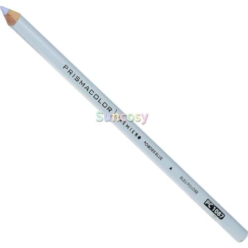 Prismacolor Premier Soft Core Colored Pencil, Powder Blue (4147) PC1087 Prismacolor Single Color Pencils,4pc/lot