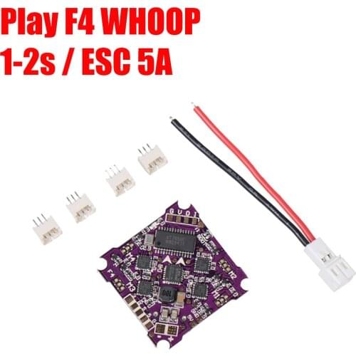 New Play F4 Whoop Flight Controller AIO OSD BEC & Built-in 5A BL_S 1-2S 4in1 ESC for RC Drone FPV Racing Models Spare Parts
