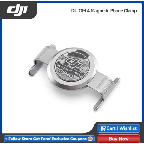 Original DJI OM 4 Magnetic Phone Clamp for OM 4 attaches your smartphone brand new in stock