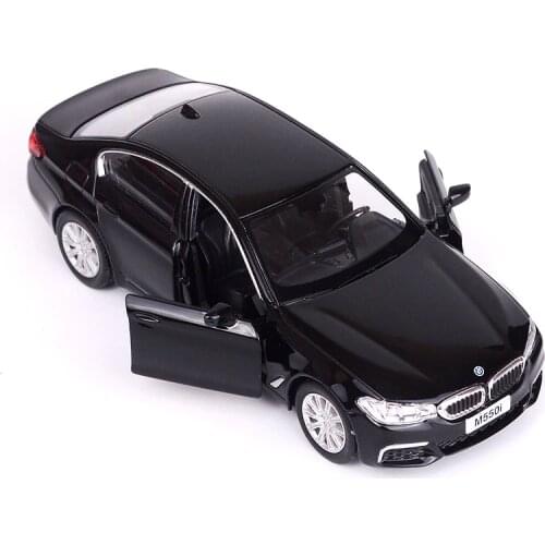 1:36 Scale Diecast Alloy Metal Car Model For M550i Collection Vehicle Model Pull Back Toys Car for children gifts