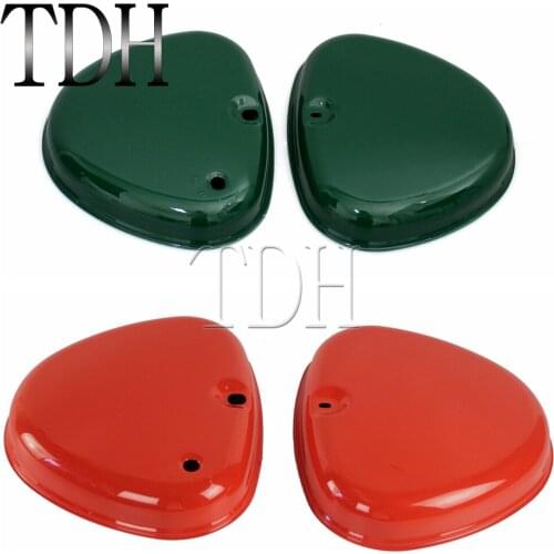 Motorcycle Green Orange 2 Side steel Cover For Simson S50 S51 S70