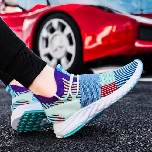 Mens Walking Shoes Running Athletic Sneakers Man Outdoor Sport Gym Socks Male Shoes Mesh Breathable Light Jogging Trainers
