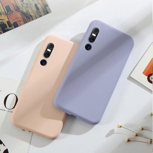 Original Phone Cases For Vivo X27 Pro Liquid Silicone Fundas Case For Vivo X27 Cover protective Case for X27 Pro