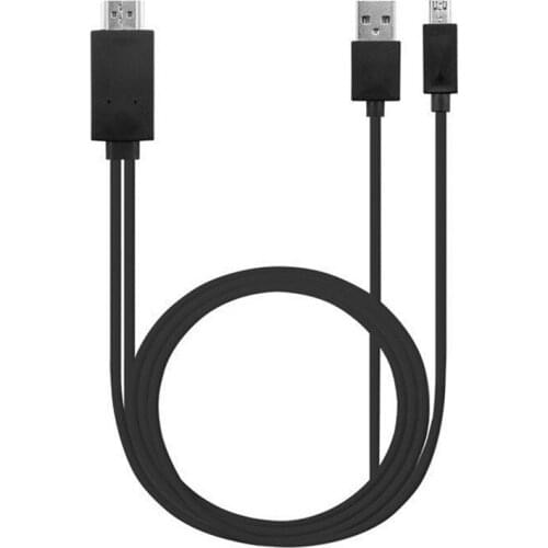 PC TV Gold Plated Connector Line High Speed HDMI to Mini/Micro HDMI Adapter Cables For Samsung Galaxy