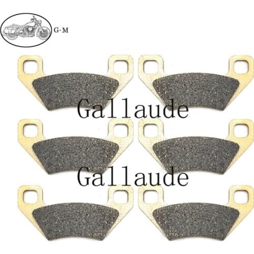 Front Rear Brake Pads For ARCTIC CAT ATV Alterra 400/450/500/550/570/700/1000 TRV /Mudpro/Thundercat 1000 Prowler 500 HDX XT