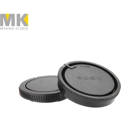 Front Rear Camera Lens Cap Cover Protective Anti-dust For Sony A290 A380 A390 A55 A850 A230 A300 etc