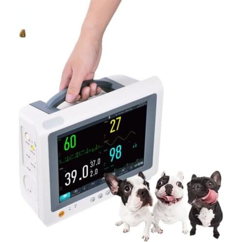 Portable Veterinary Animal Equipment muti Parameter Vital Signs Vet Monitor