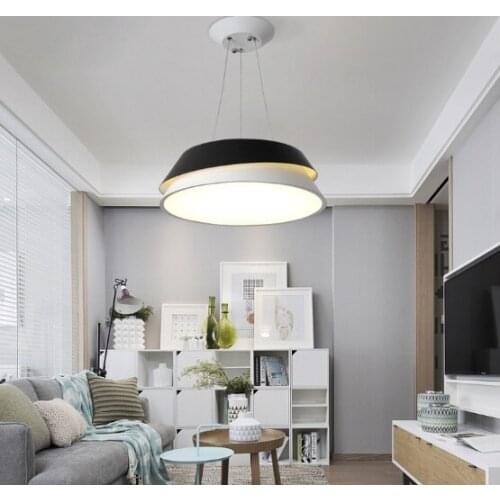 Simple restaurant personality bar counter creative Nordic lighting hall post modern living room study dining table chandeliers