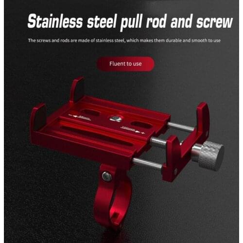 Adjustable Mobile Phone Stand Holder Handlebar Mount Bracket Rack for Xiaomi M365 Pro Electric Scooter Qicycle Bike Accessories