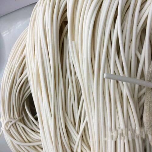 Foamed silicone rubber seal strip Round dia1 1.5 2 3 4 5 6 7 8 9 10 mm Oring line cord Foaming rubber molding damper waterproof