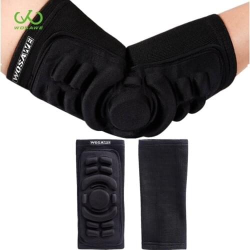 WOSAWE Motorcycle Elbow Pad Protector Soft Protection Snowboard Sports Safety Brace Guard Support MTB Cycling Protective Gear