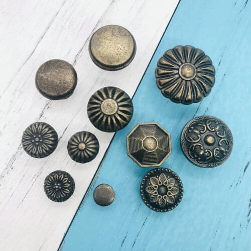 Variety Vintage Bronze Tone Door Drawer Pull Handle Knobs Kitchen Cabinet Jewelry Box Furniture Hardware Cupboard Cabinet Handle
