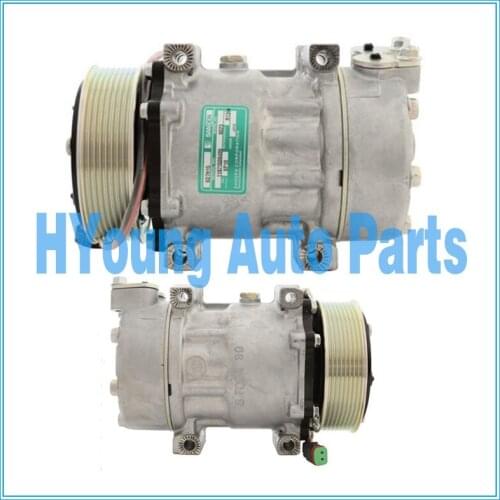 24v 8PV 119mm Compressor for Scania Truck 2008- Sanden SD7H15