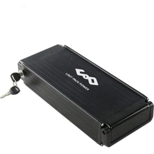 48V 15Ah Rear Rack eBike Battery With Aluminium Alloy Case for 1000W 750W 500W 350W Pack Electric Bicycle Motor Kit accessories